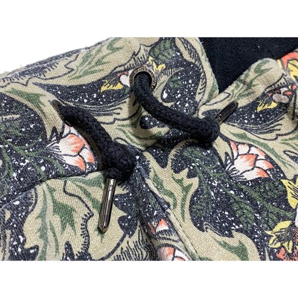 Jordan Craig Legacy Joggers Sweat Pants XXL Mens Black Orange Floral - Picture 12 of 13